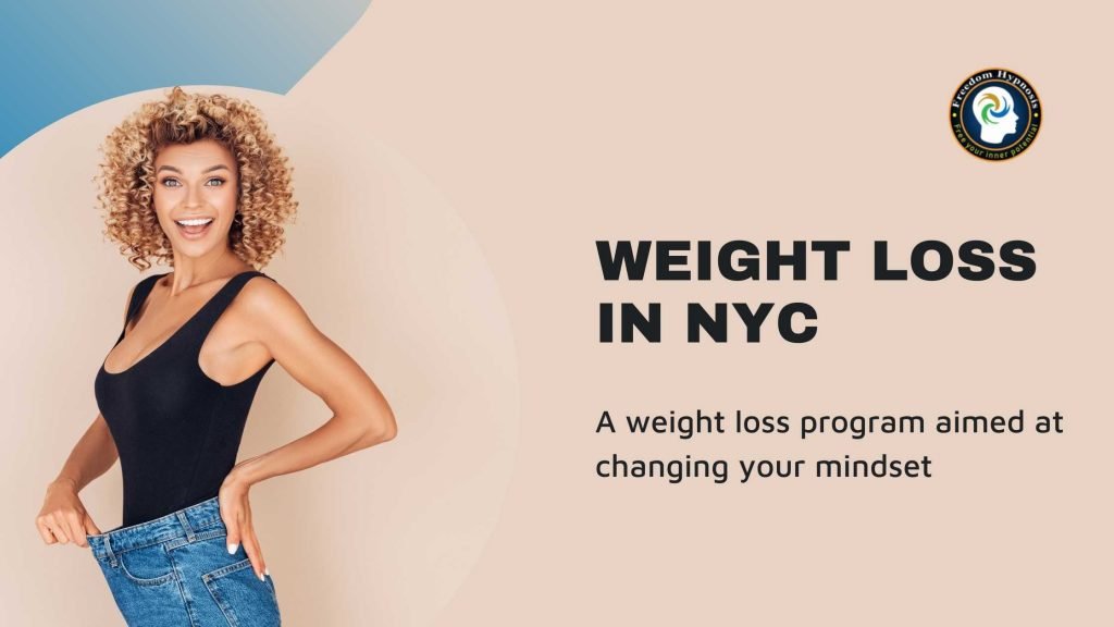 woman successful weight loss NYC through hypnosis